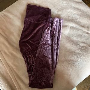 WORN ONCE lululemon velour align leggings